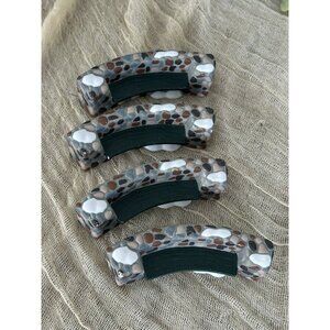 Department‎ 56 Ceramic Curved Stone Benches Christmas Decor Dept